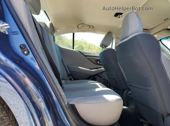 4S3BWAF66N3014449 2022 SUBARU LEGACY Blue Vista de los asientos traseros