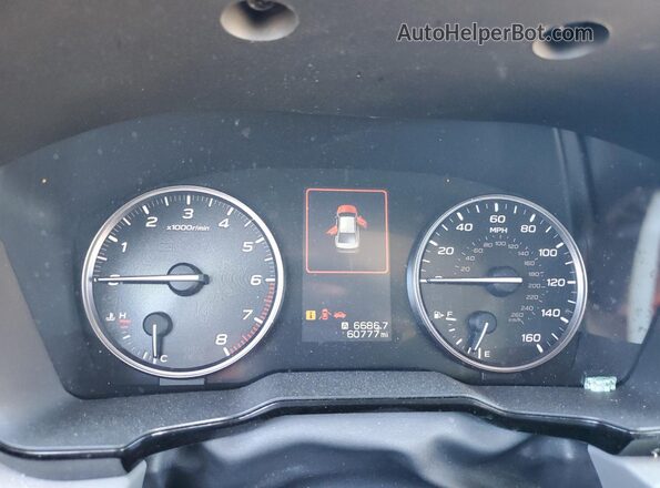 4S3BWAF66N3014449 2022 SUBARU LEGACY Blue Vista del cuadro de instrumentos