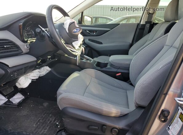 4S3BWAF6XS3015714 2025 SUBARU LEGACY Gray Widok wnętrza z przodu