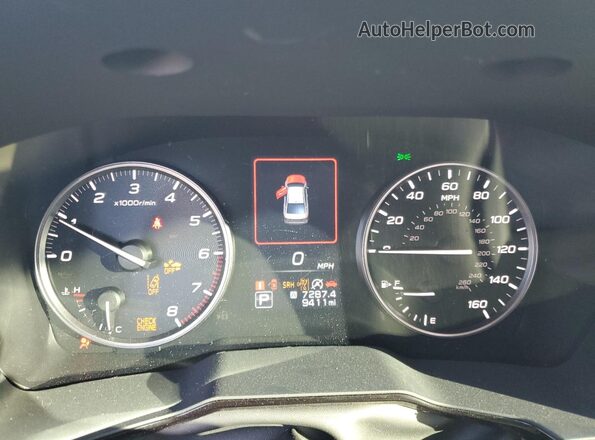 4S3BWAF6XS3015714 2025 SUBARU LEGACY Gray Widok zestawu wskaźników