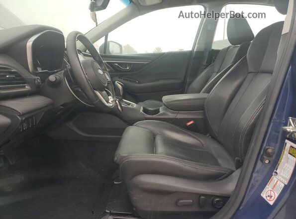 4S3BWAL64L3022888 2020 SUBARU LEGACY Blue Front interior view