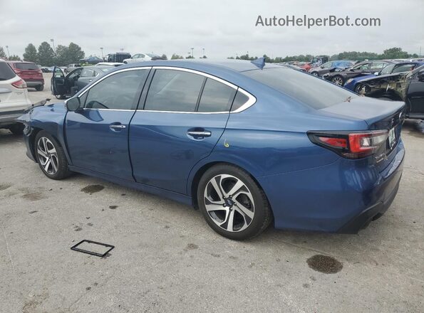 4S3BWGP68N3020139 2022 SUBARU LEGACY Blue Задня ліва чверть