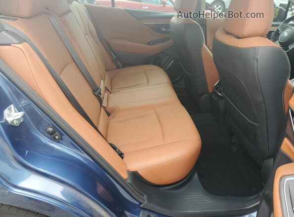 4S3BWGP68N3020139 2022 SUBARU LEGACY Blue Вид задніх сидінь