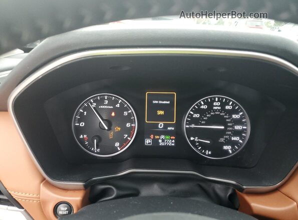 4S3BWGP68N3020139 2022 SUBARU LEGACY Blue Вид щитка приладів