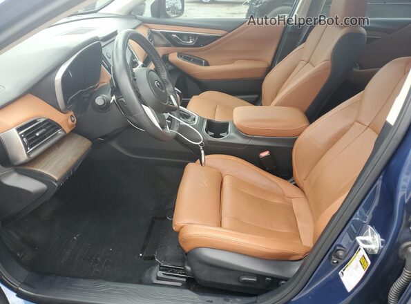 4S3BWGP68N3020139 2022 SUBARU LEGACY Blue Вид салону спереду