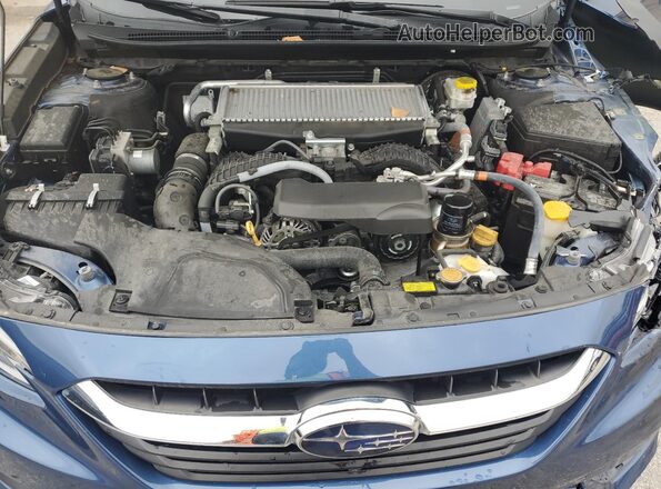 4S3BWGP68N3020139 2022 SUBARU LEGACY Blue Вид задньої частини салону