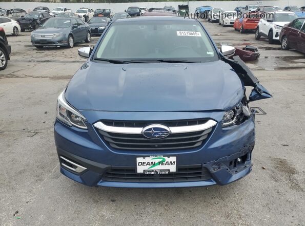 4S3BWGP68N3020139 2022 SUBARU LEGACY Blue Вид спереду