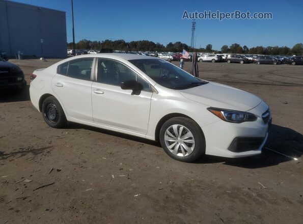 4S3GKAB61N3603352 2022 SUBARU IMPREZA Белый Передняя правая четверть