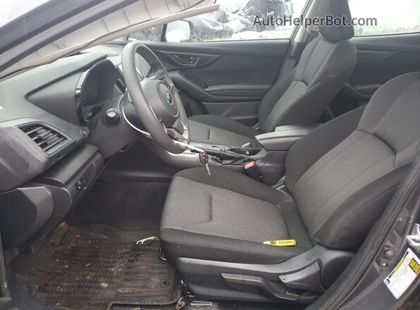 4S3GKAB65M3602672 2021 SUBARU IMPREZA Gray Вид салону спереду