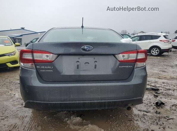 4S3GKAB65M3602672 2021 SUBARU IMPREZA Gray Вид ззаду