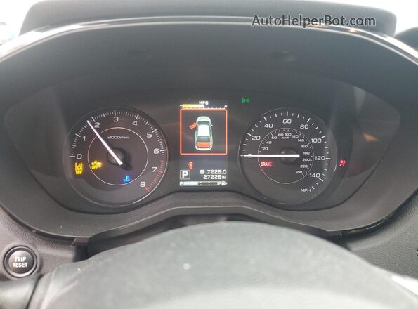 4S3GKAB6XP3605488 2023 SUBARU IMPREZA Черный Вид щитка приборов