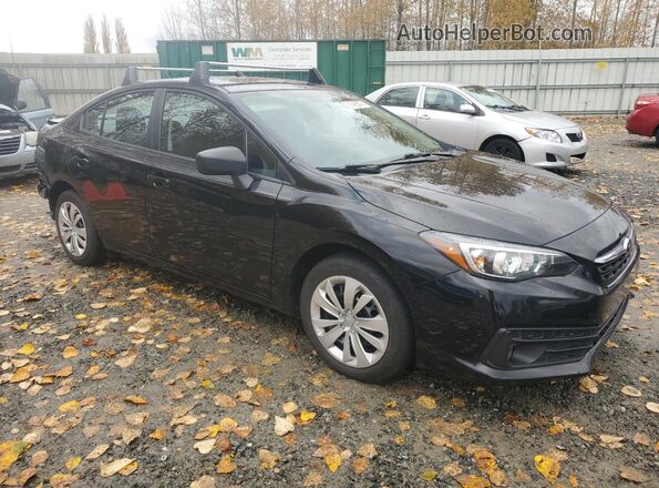 4S3GKAB6XP3605488 2023 SUBARU IMPREZA Черный Передняя правая четверть
