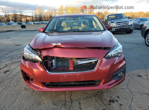 4S3GKAD64J3609458 2018 SUBARU IMPREZA Red 