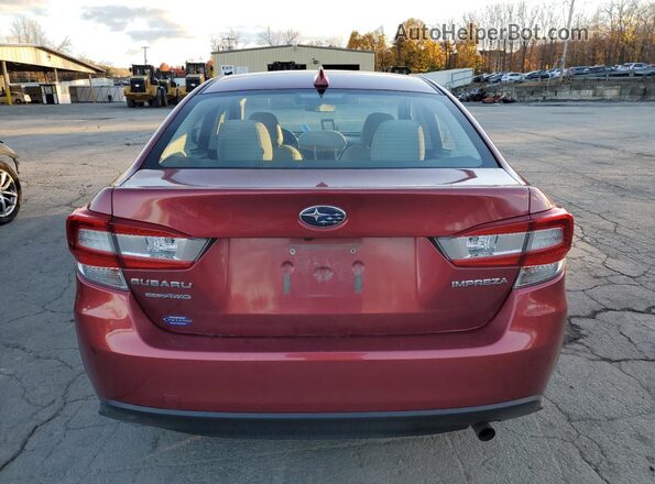 4S3GKAD64J3609458 2018 SUBARU IMPREZA Red 