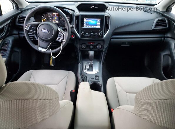 4S3GKAD64N3606551 2022 SUBARU IMPREZA Белый Вид панели приборов
