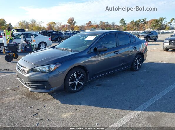 4S3GKAD69N3607002 2022 SUBARU IMPREZA Gray Przód lewy