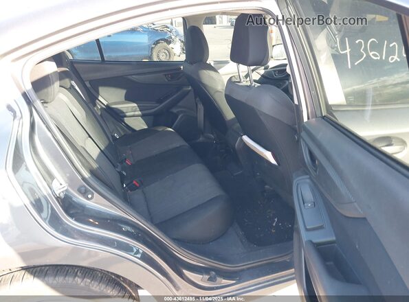 4S3GKAD69N3607002 2022 SUBARU IMPREZA Gray Widok naklejki z numerem VIN