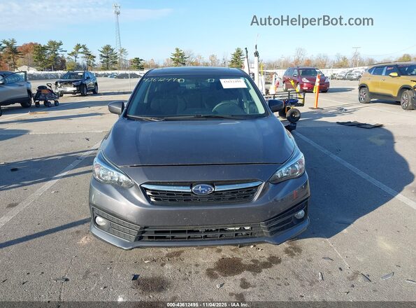 4S3GKAD69N3607002 2022 SUBARU IMPREZA Gray Widok wnętrza z tyłu
