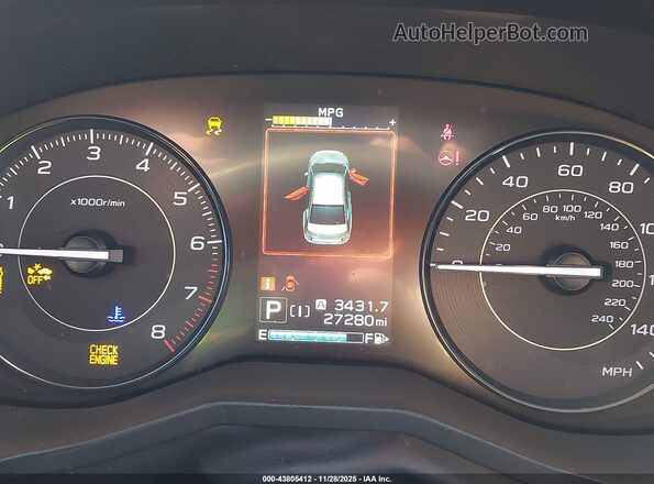 4S3GKAD6XP3604029 2023 SUBARU IMPREZA Silver Հետևի նստատեղերի տեսք