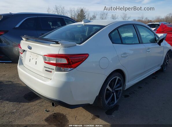 4S3GKAL69N3606871 2022 SUBARU IMPREZA White Trasero derecho