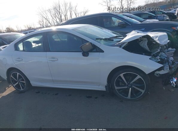 4S3GKAL69N3606871 2022 SUBARU IMPREZA White Vista interior de 360 grados