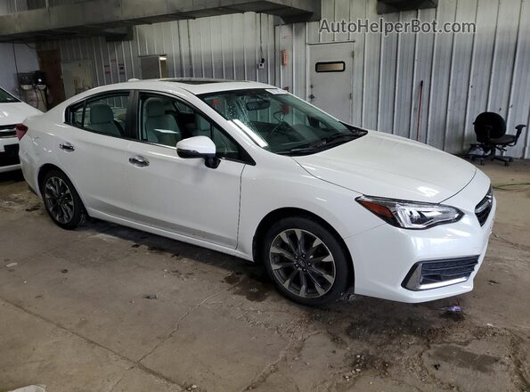 4S3GKAU6XM3604673 2021 SUBARU IMPREZA White Przód prawy