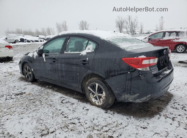 4S3GKAV61M3604267 2021 SUBARU IMPREZA Черный Задняя левая четверть