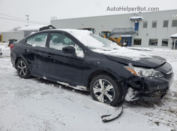 4S3GKAV61M3604267 2021 SUBARU IMPREZA Черный Передняя правая четверть