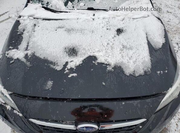4S3GKAV61M3604267 2021 SUBARU IMPREZA Черный Вид задней части салона