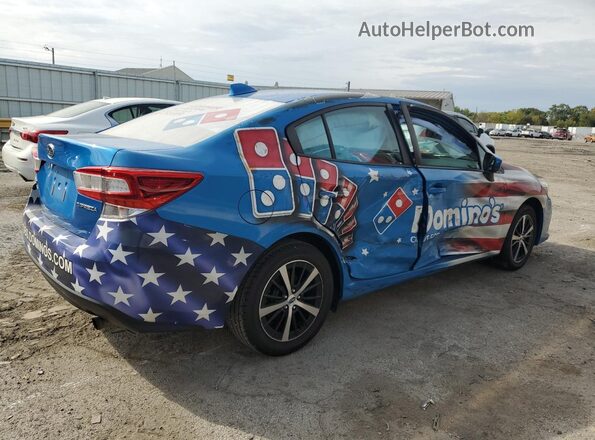 4S3GKAV64P3601030 2023 SUBARU IMPREZA Blue Rear right