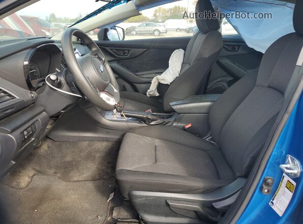 4S3GKAV64P3601030 2023 SUBARU IMPREZA Blue Front interior view