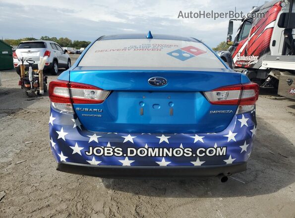 4S3GKAV64P3601030 2023 SUBARU IMPREZA Blue Rear view