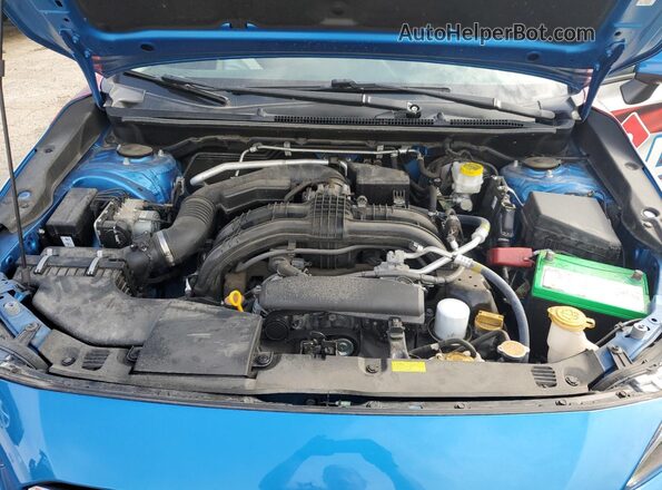 4S3GKAV64P3601030 2023 SUBARU IMPREZA Blue Rear interior view