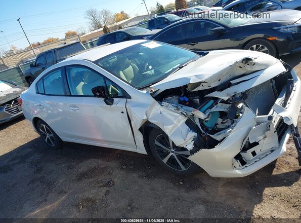 4S3GKAV64P3605210 2023 SUBARU IMPREZA White Rear interior view