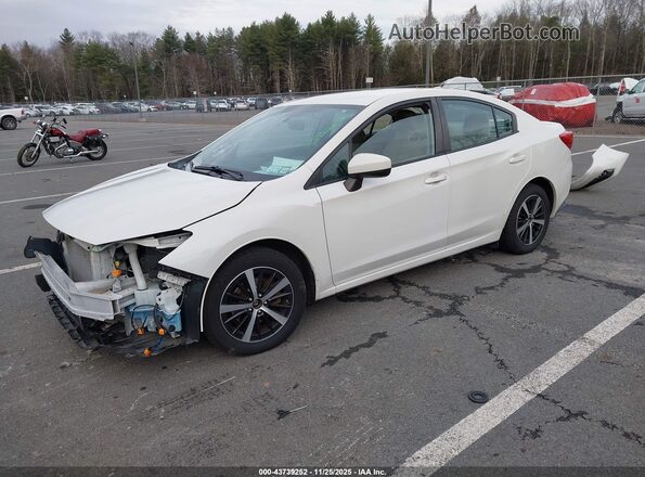 4S3GKAV66L3606417 2020 SUBARU IMPREZA White Front left