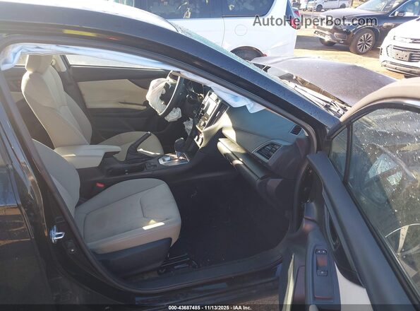 4S3GKAV66P3605628 2023 SUBARU IMPREZA Black Вид салону спереду