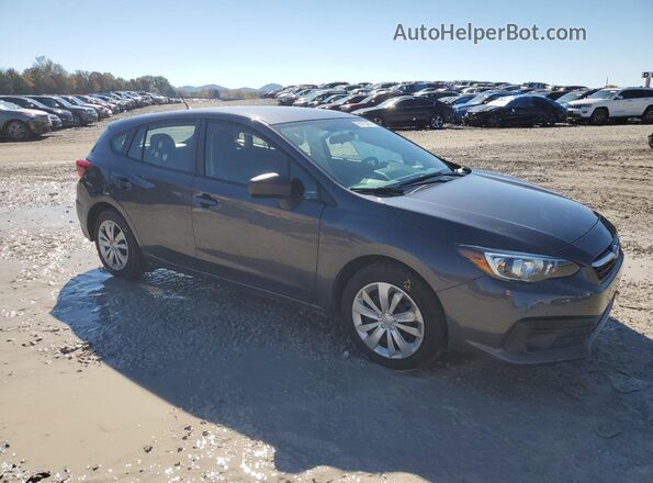 4S3GTAA66N1728910 2022 SUBARU IMPREZA Серый Передняя правая четверть