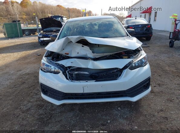 4S3GTAB62N3707958 2022 SUBARU IMPREZA Белый Вид щитка приборов
