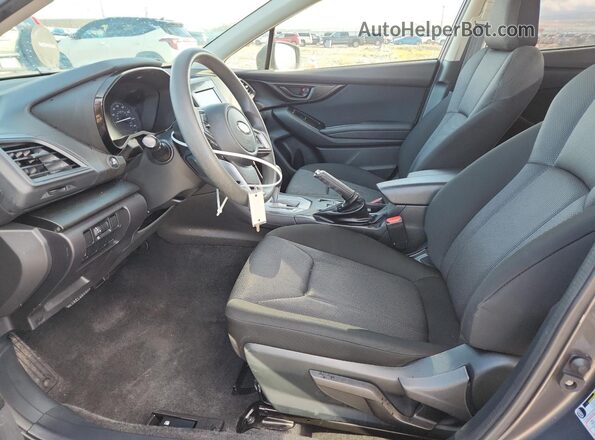 4S3GTAB64M3703750 2021 SUBARU IMPREZA Gray Vista interior delantera