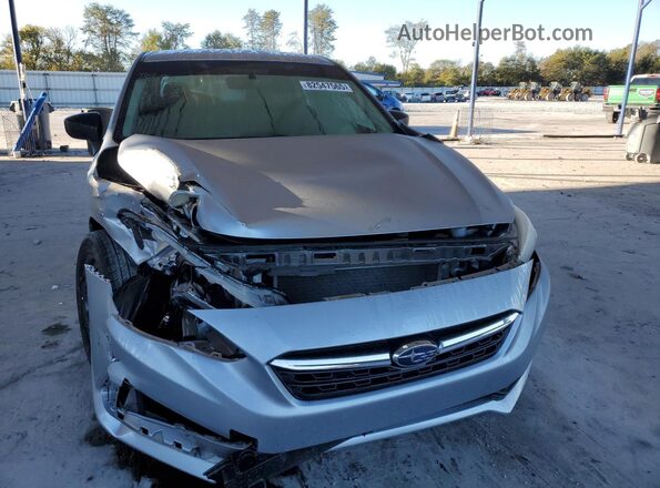 4S3GTAB65N3727007 2022 SUBARU IMPREZA Серебряный Вид спереди
