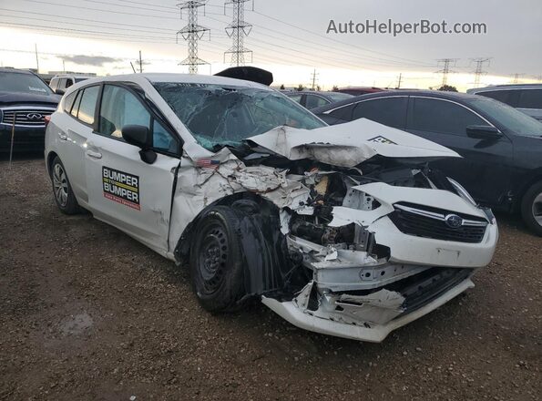4S3GTAB66P3702927 2023 SUBARU IMPREZA Белый Передняя правая четверть