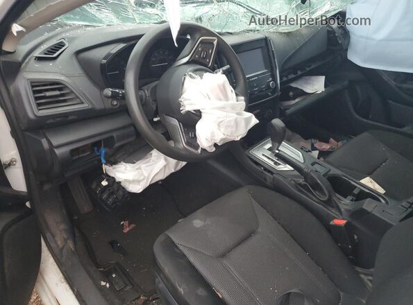 4S3GTAB66P3702927 2023 SUBARU IMPREZA Белый Вид панели приборов