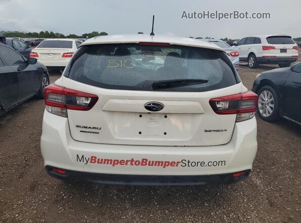 4S3GTAB66P3702927 2023 SUBARU IMPREZA Белый Вид сзади