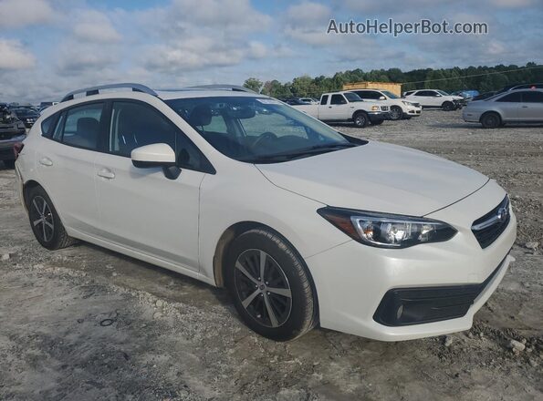 4S3GTAD62P3711329 2023 SUBARU IMPREZA Белый Передняя правая четверть
