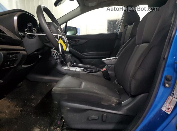 4S3GTAD64L3710256 2020 SUBARU IMPREZA Синий Вид салона спереди