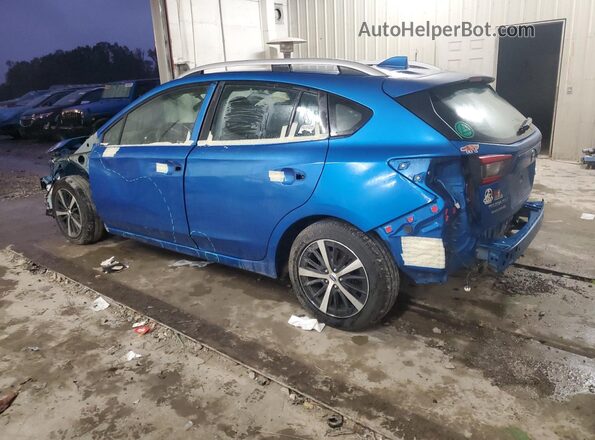 4S3GTAD64L3710256 2020 SUBARU IMPREZA Синий Задняя левая четверть