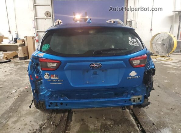 4S3GTAD64L3710256 2020 SUBARU IMPREZA Синий Вид сзади