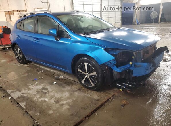 4S3GTAD64L3710256 2020 SUBARU IMPREZA Синий Передняя правая четверть