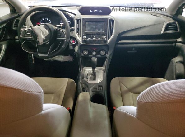 4S3GTAD68M3714327 2021 SUBARU IMPREZA Темно-бордовый Вид панели приборов