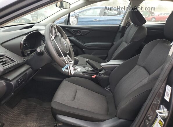 4S3GTAD68N3712658 2022 SUBARU IMPREZA Серый Вид салона спереди